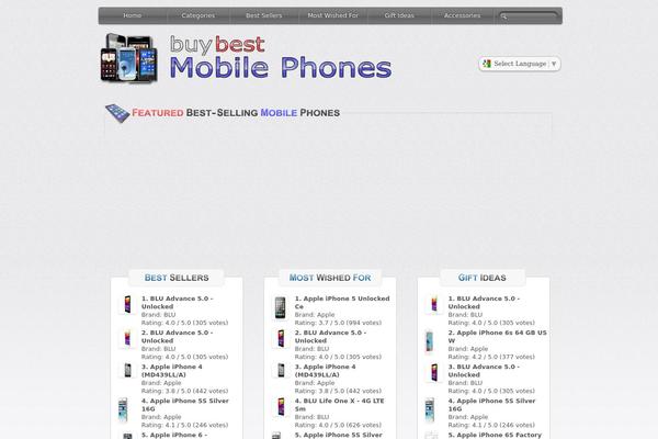 Template2 theme site design template sample