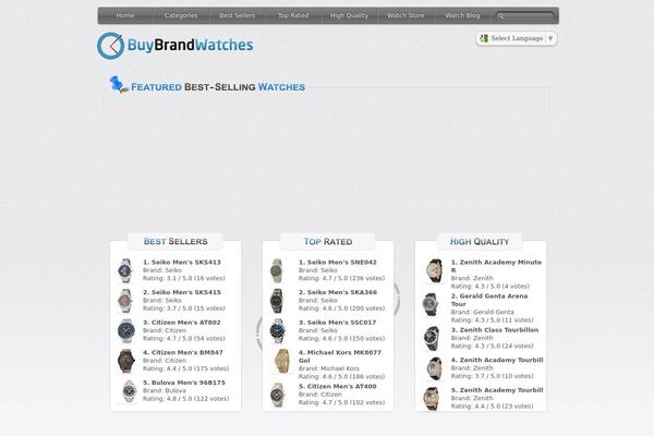 Template2 theme site design template sample