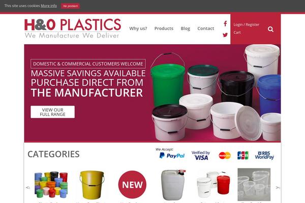 Site using WooCommerce plugin
