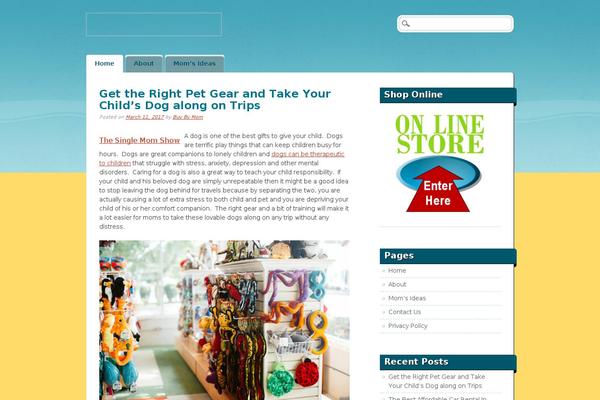Citizen Journal theme site design template sample