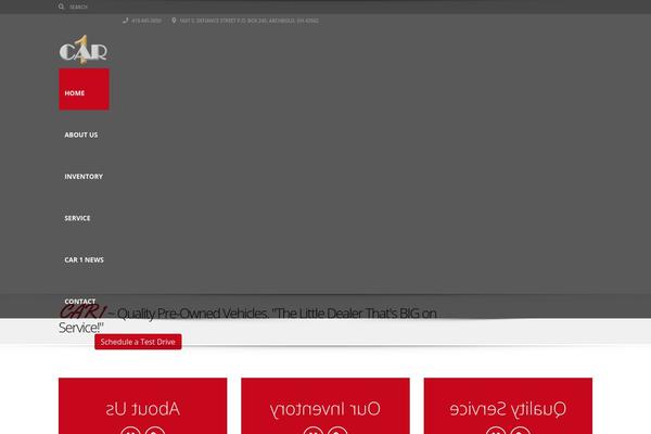 Automotive Car Dealership Business WordPress Theme theme site design template sample