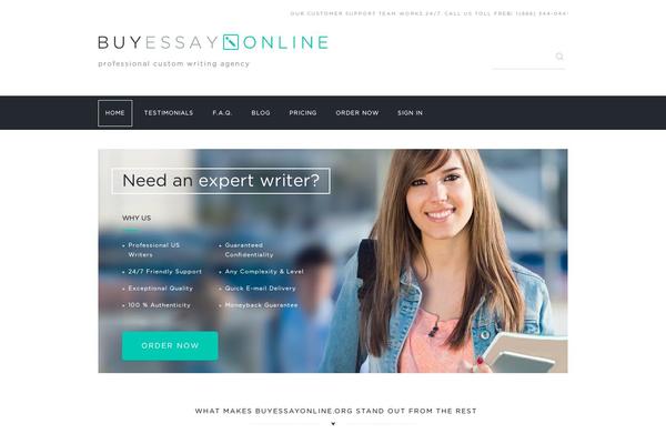 Delicacy theme site design template sample