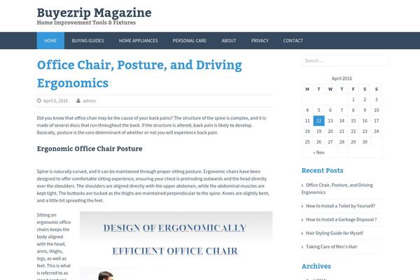FlatOn theme site design template sample