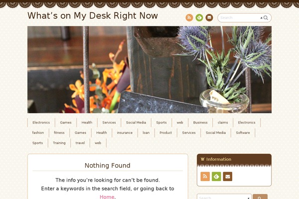 Chocolat theme site design template sample