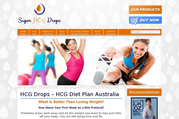 Balance theme site design template sample