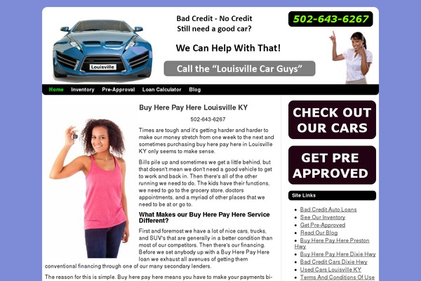 Smallbiz theme site design template sample