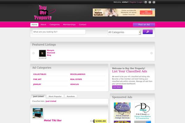 buyherproperty.com site used ClassiPress