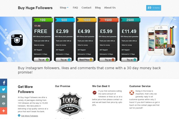 Whitelight theme site design template sample