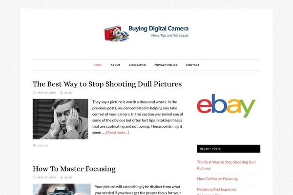 Daily Dish Pro theme site design template sample