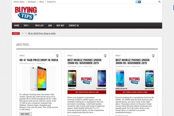 Bt theme site design template sample