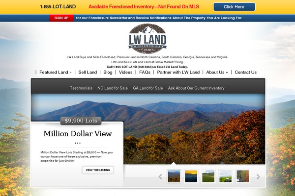 ElegantEstate theme site design template sample