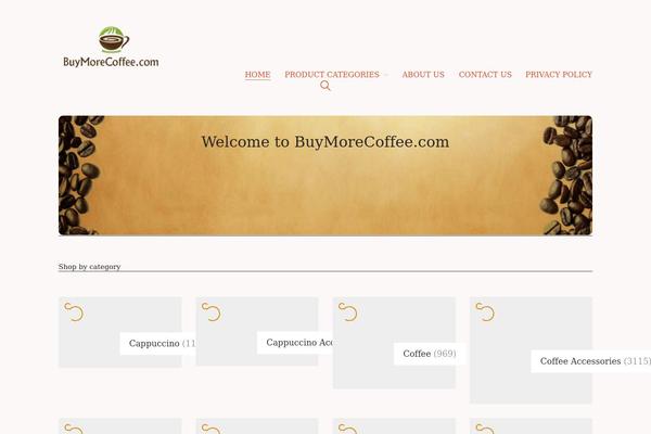 Kalium theme site design template sample