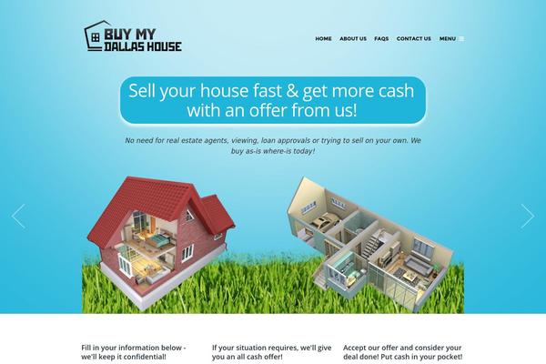 Krative theme site design template sample