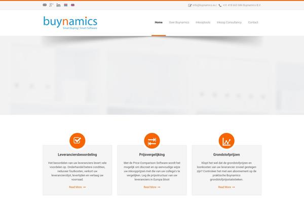 Fiction theme site design template sample