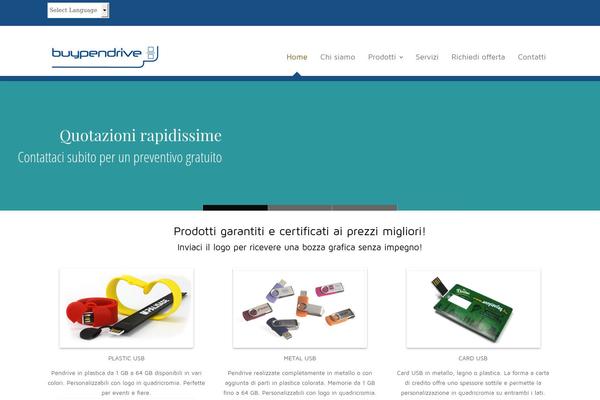 Celestino theme site design template sample