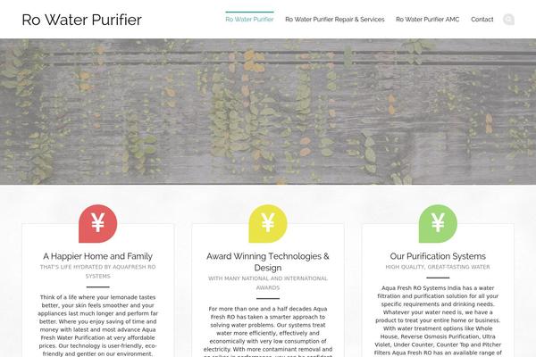 Nayma theme site design template sample