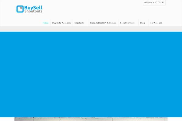 Site using Ocean-social-sharing plugin