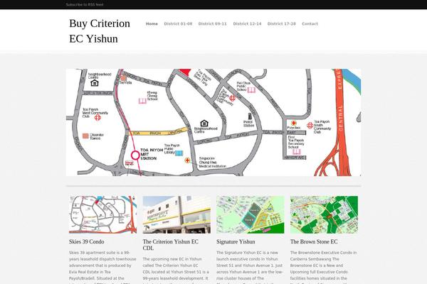 Orion theme site design template sample
