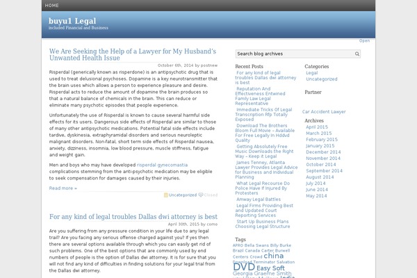 Unnamed Lite theme site design template sample