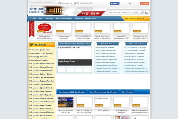 Rehber theme site design template sample