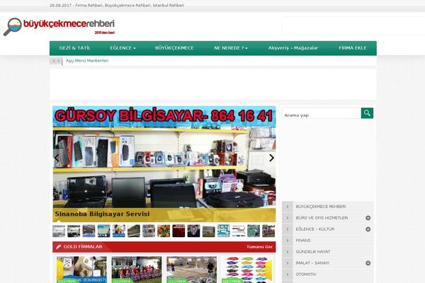 Safirrehber theme site design template sample