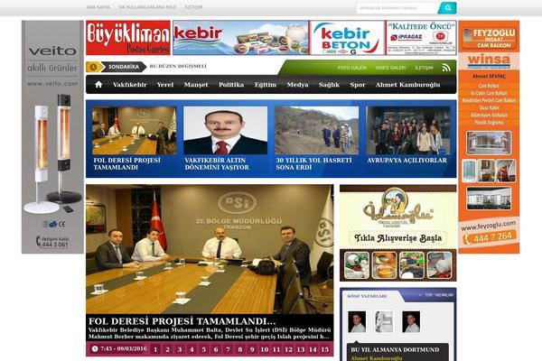 Wp Medya Haber theme site design template sample