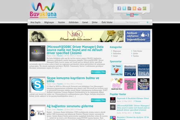 Odunya theme site design template sample