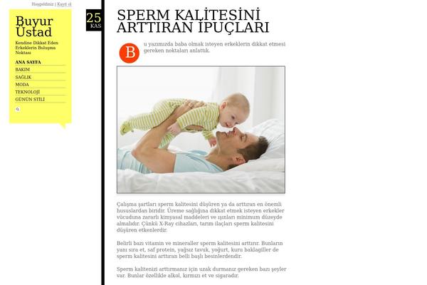 Esquire theme site design template sample