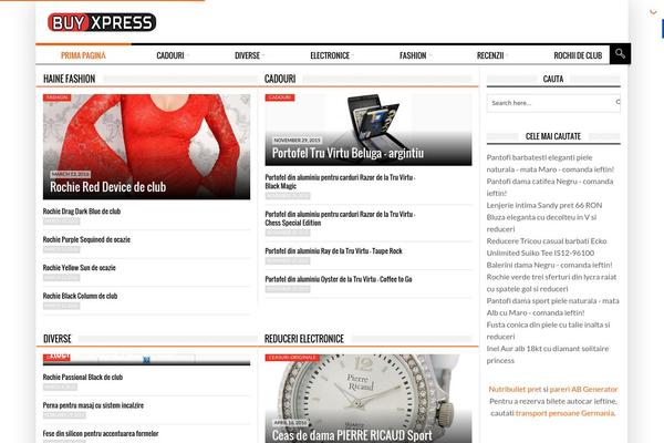 NewsCore theme site design template sample