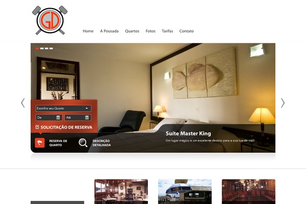 Guesthouse theme site design template sample