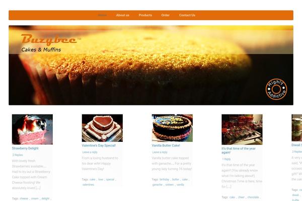 pinpress theme site design template sample