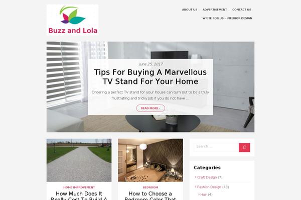buzzandlola.com site used Brilliant