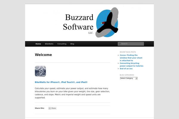 Twenty Eleven theme site design template sample
