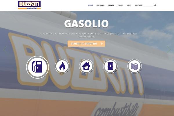 buzzatticombustibili.it site used X-theme