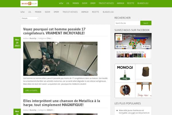 Nominal theme site design template sample