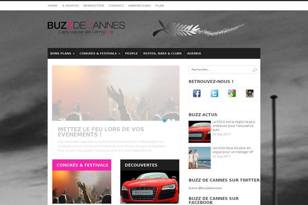 Metro theme site design template sample
