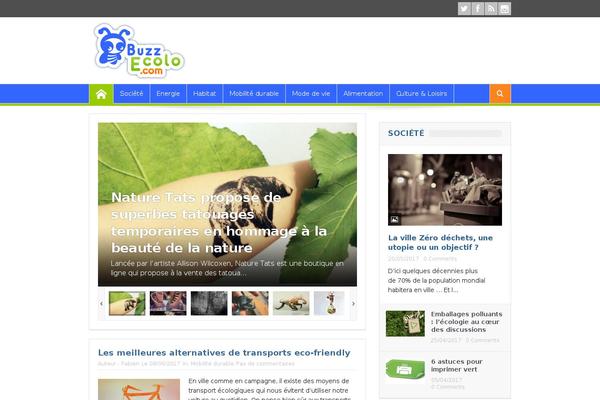 GeneratePress theme site design template sample