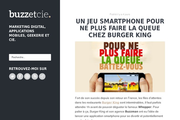 buzzetcie.com site used Blooog