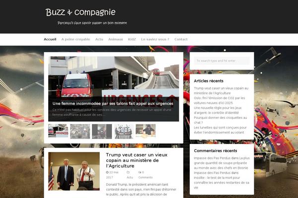 WPTuts theme site design template sample