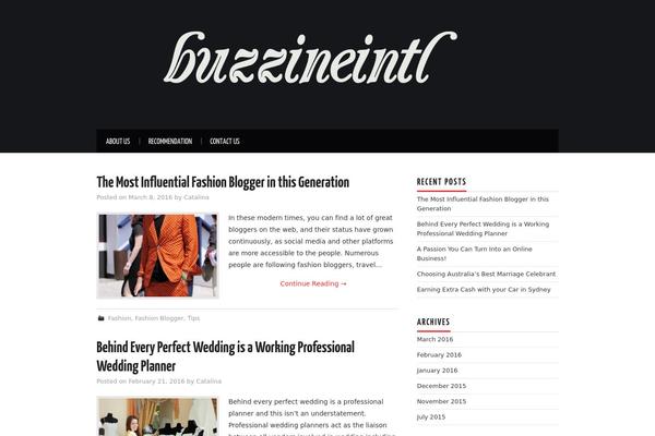 Hiero theme site design template sample