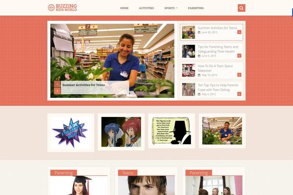 Repose theme site design template sample