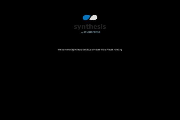 Synthesis theme site design template sample