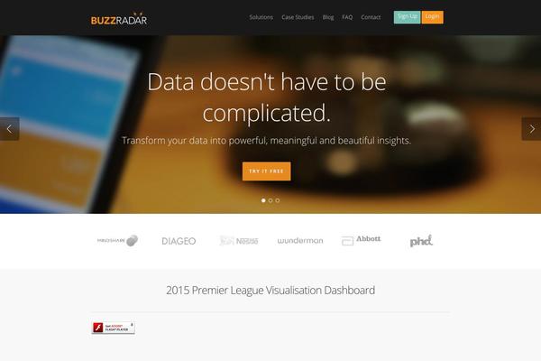 Salient theme site design template sample