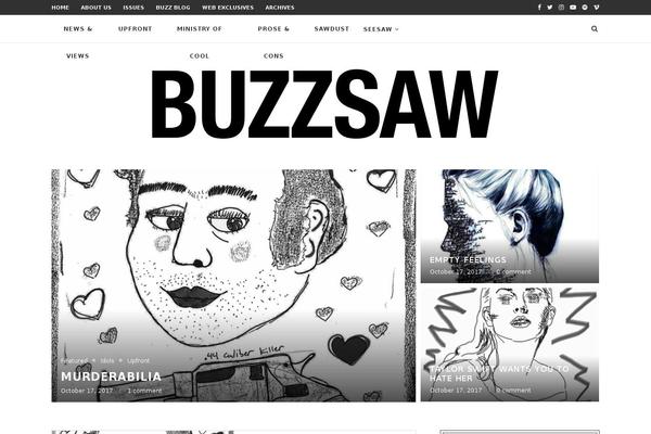 buzzsawmag.org site used Newsport