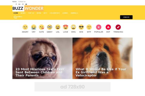 buzzwonder.com site used Twentyfourteenchild