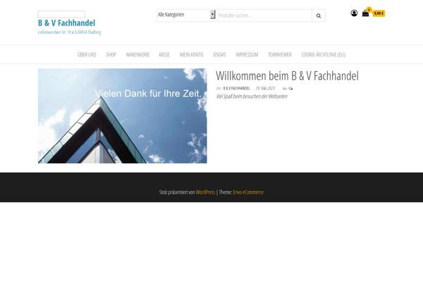 bv-med.de site used Envo eCommerce