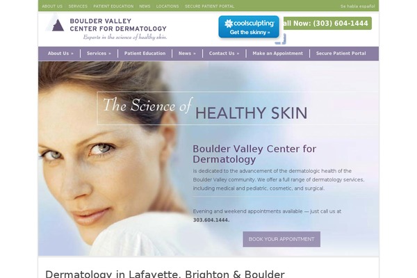 Modernize theme site design template sample