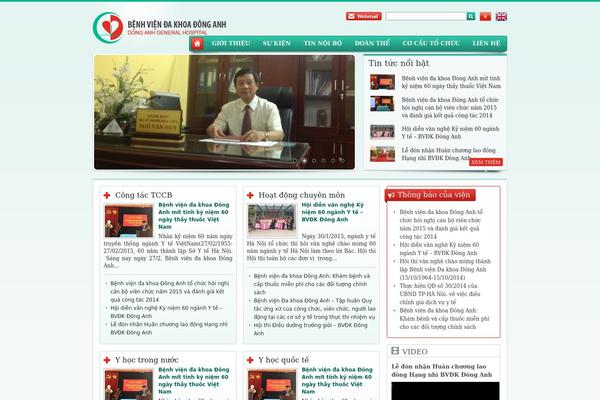 bvdkdonganh.com site used Huyetapcao