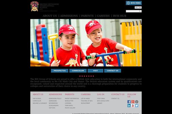 bis theme websites examples