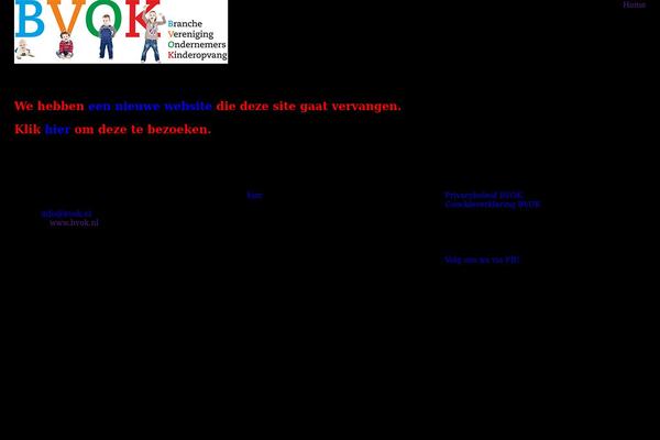 bvok.nl site used Avada